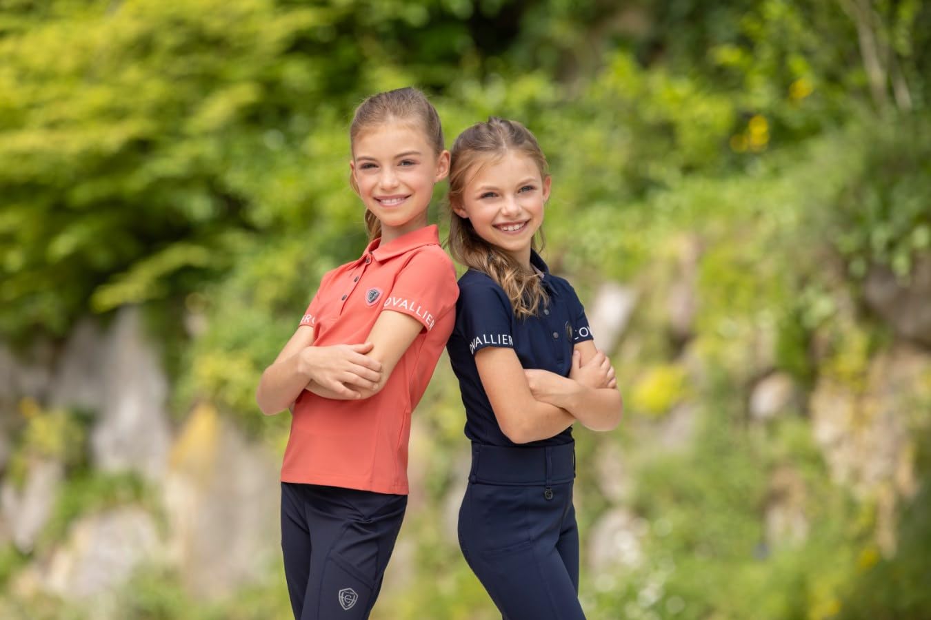 Covalliero Kinder Funktionsshirt Poloshirt Coral FS 2025