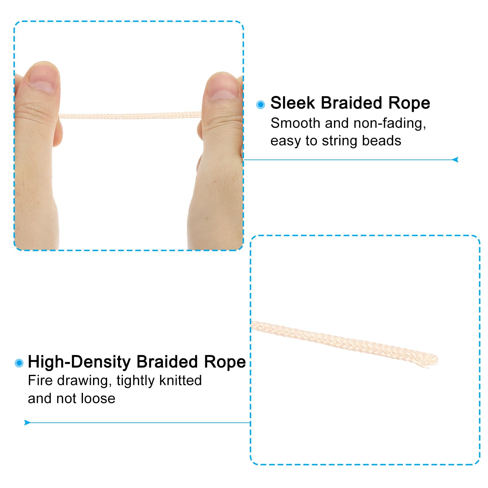 PATIKIL 0.8mm x 109 Yard Nylon Satin Cord - Image 3
