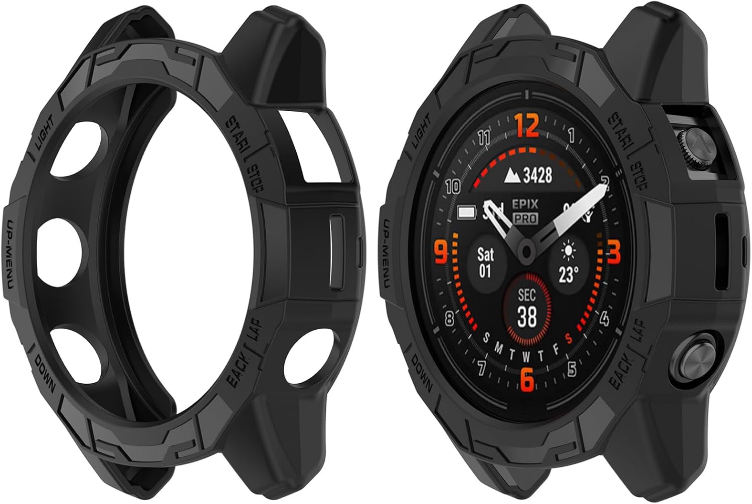 Amazon.com: Disscool Case Cover Compatible with Garmin EPIX Pro 51mm ...
