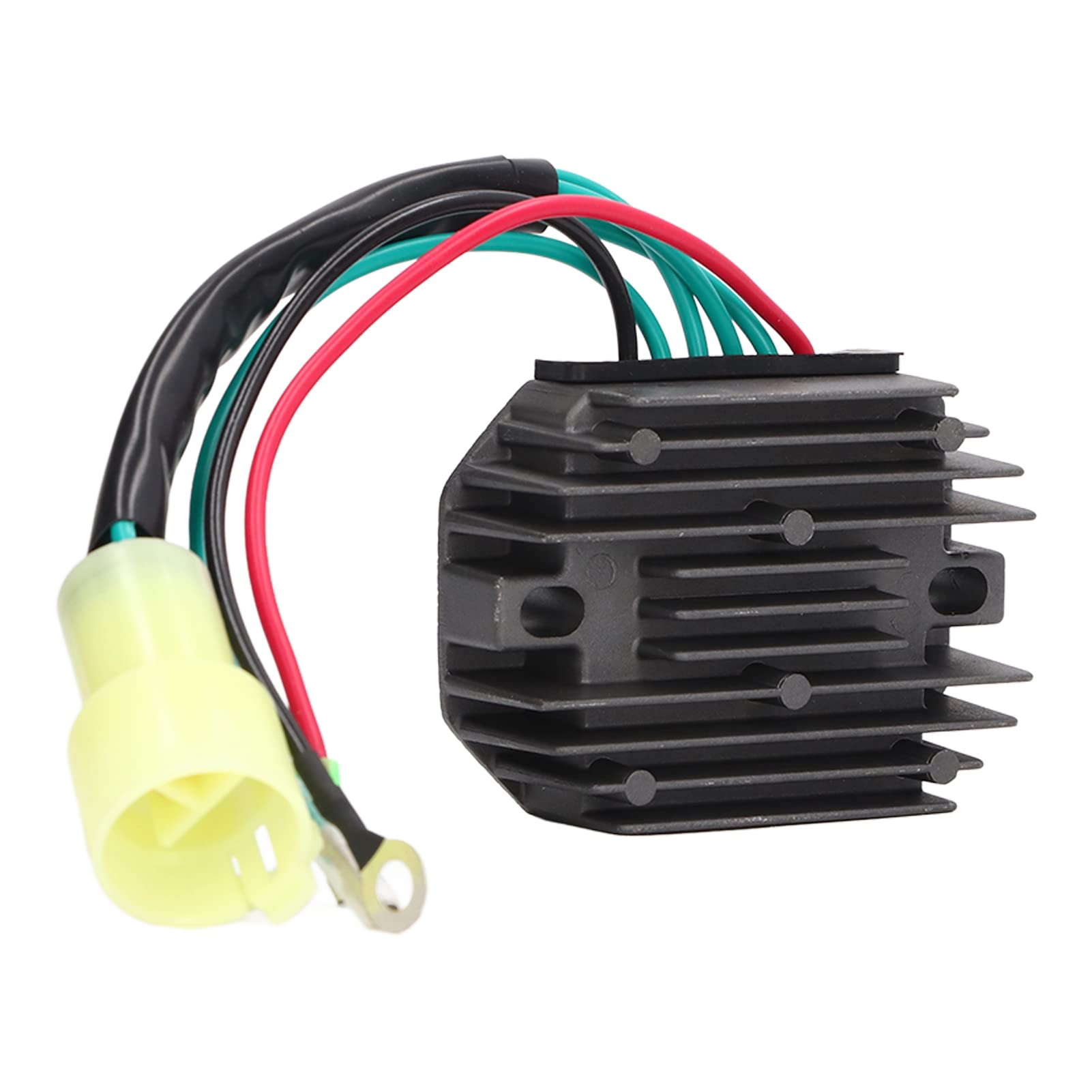 Motocyklowy prostownik regulator napięcia 62Y819600000, 12 V, stop aluminium, zamiennik do 4-suwowych silników zaburtowych 50 KM od 1995 do 2007