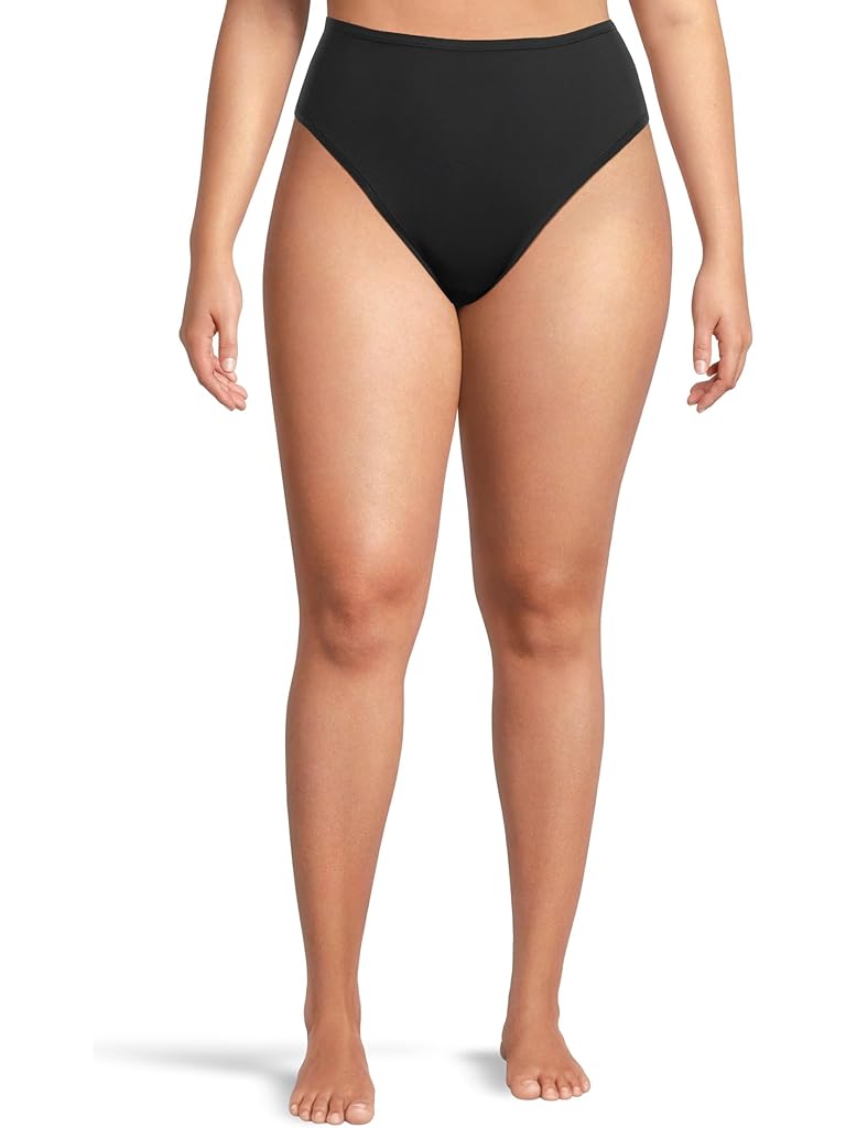 Black Hanky Panky Yourfit™ Plus Size High Rise Thong