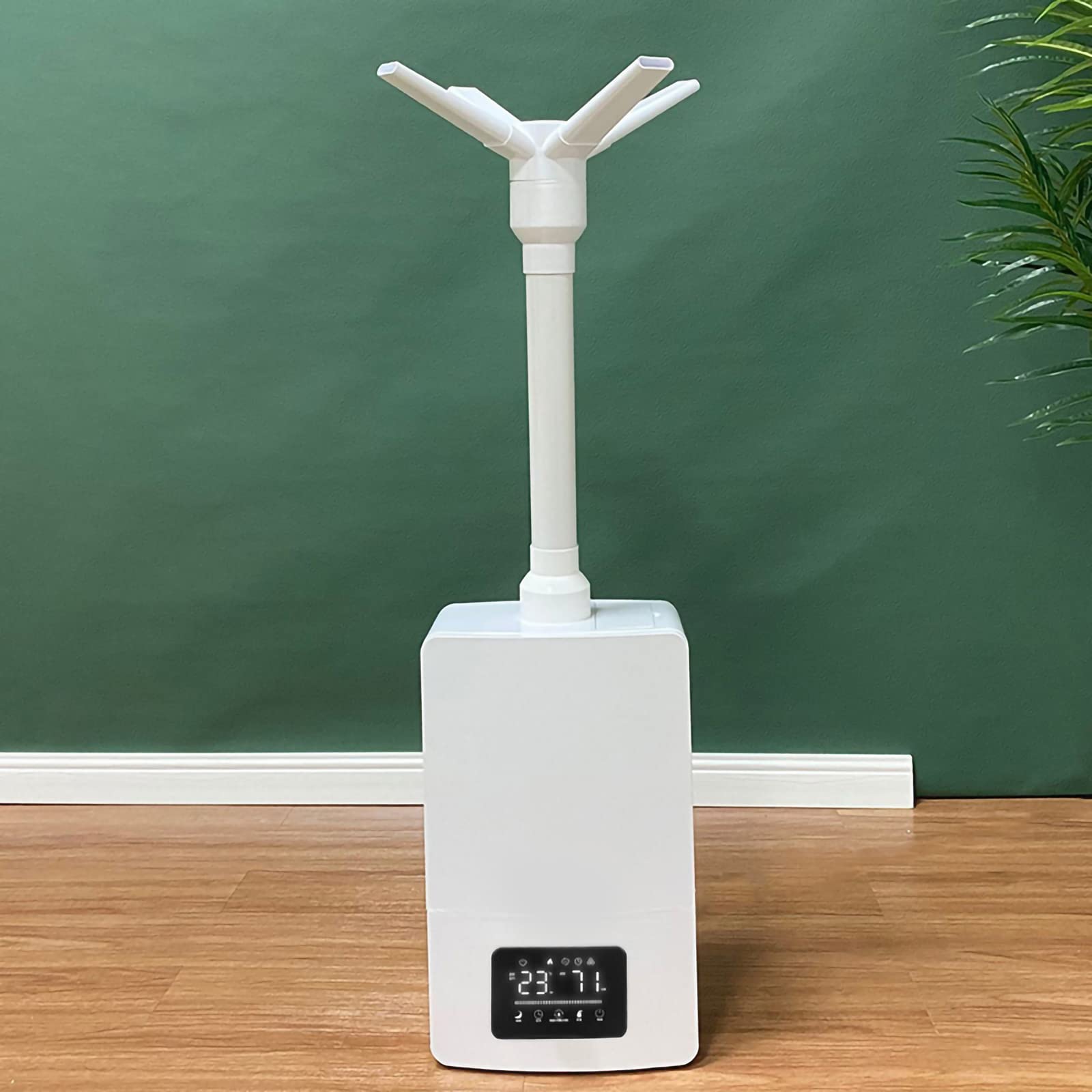 QUSYZD 15L Humidifier Intelligent Constant Humidity Household Commercial Large Fog Volume Sprayer Floor-standing Atomizer with Water and Water Shortage,Basic model,Basic model