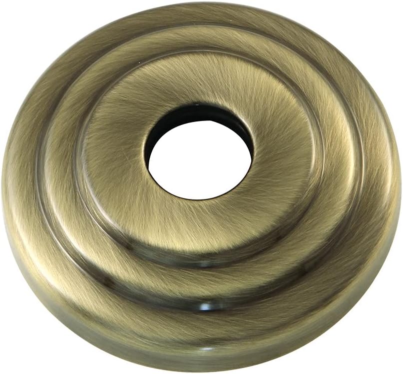 Kingston Brass FLCLASSIC3 Made to Match Escutcheon, Antique Brass Small