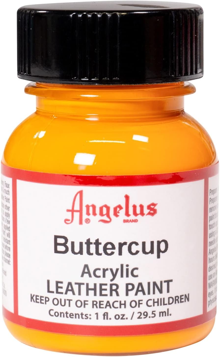 Angelus Leather Paint 1 Oz Buttercup