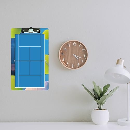 Miniatura 4 de Portapapeles de tenis - Borrado en seco de doble cara para entrenadores