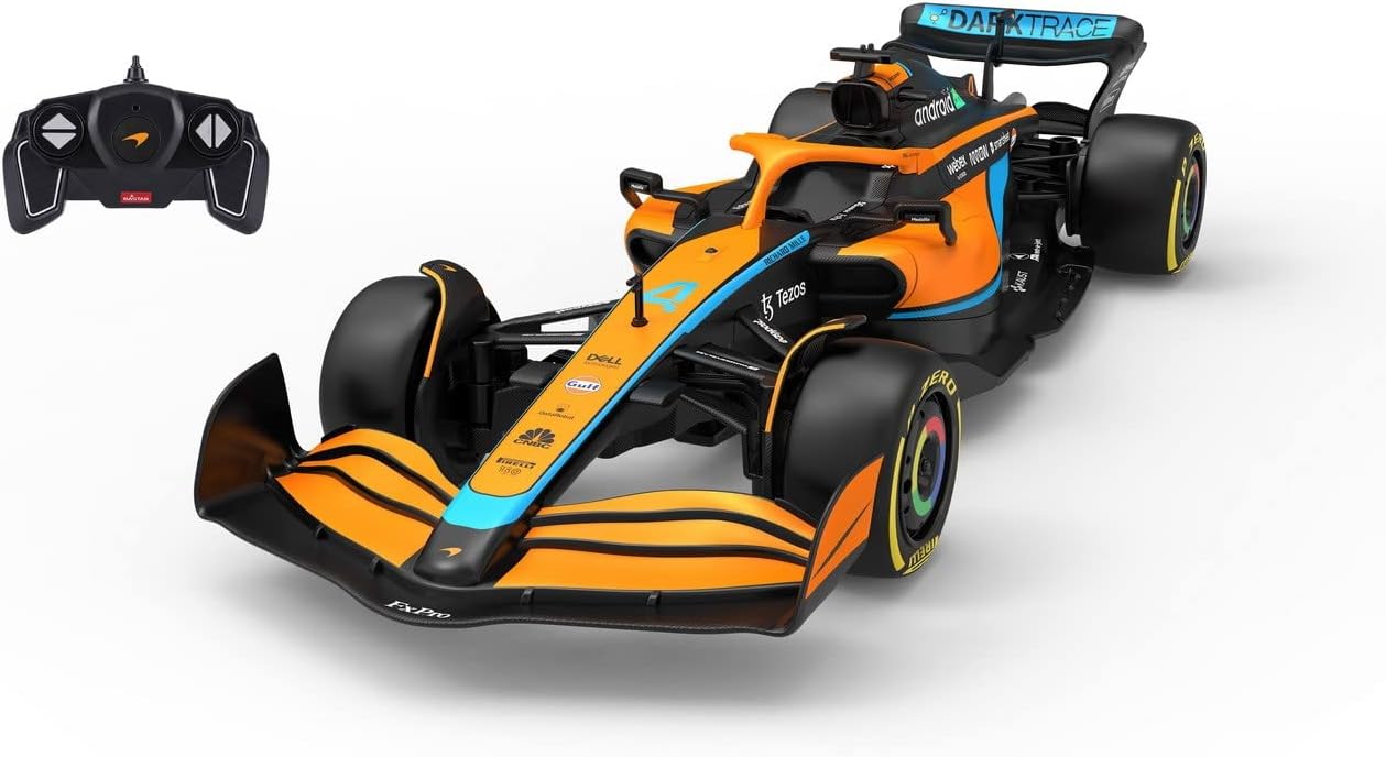 McLaren F1 MCL36 (1:18 Scale) - 2022 Formula 1 remote control Drivers- Lando Norris + Daniel Ricciardo Drive To Survive