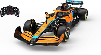 CMJ RC Cars McLaren F1 MCL36 Remote Control Car (1:18 Scale) - Remote Control Car 2022 Formula 1 Drivers - Lando Norris + Daniel Ricciardo Drive to Surive