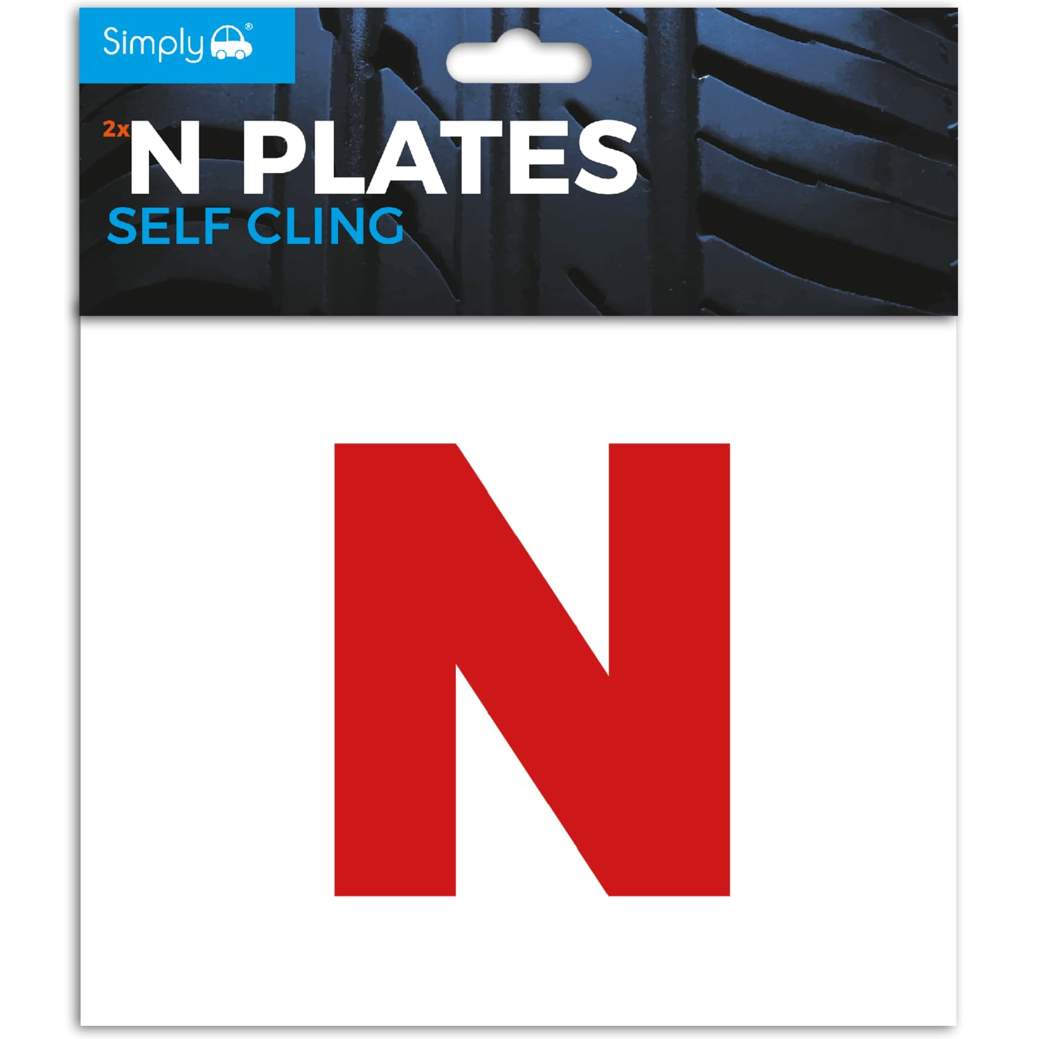 Simply TL1600 - Pack of 2 - Self Cling N Plate for the Republic of Ireland