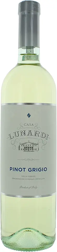 ItaliaMais Vinho Branco Italiano Pinot Grigio Vêneto Casa Lunardi 2020 - Riondo 750Ml