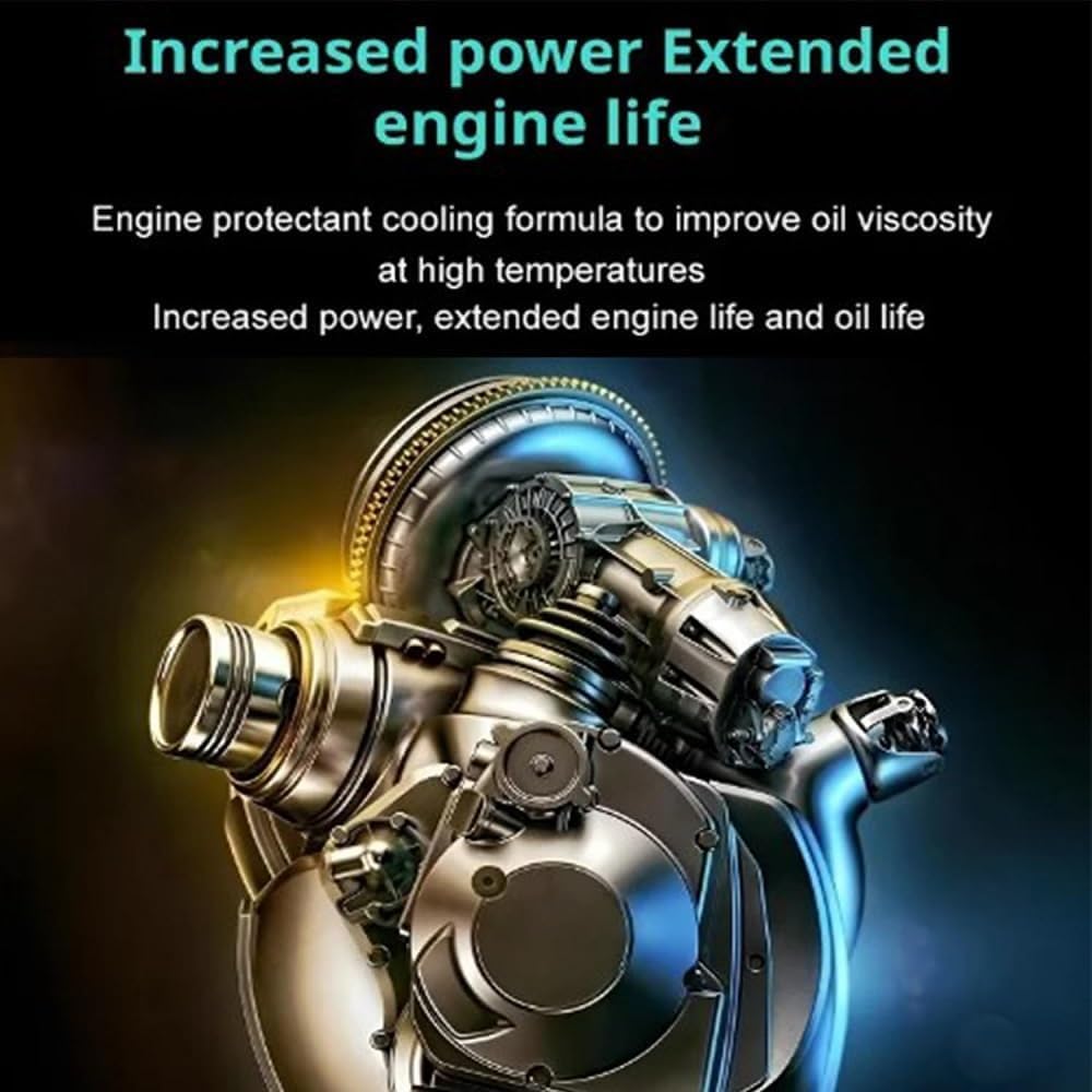Highly Effective Engine Anti-Wear Protectant,High-Efficiency Engine Anti-Wear Agent Protective,Engine Anti-Wear Protection Agent for Car (3 PCS)