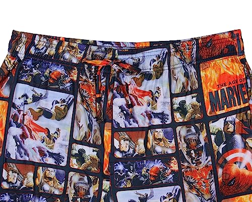Marvel Comics Men's The Age Of Marvel Superhero Pajama Pants With Elastic Waistband (X-Large)3