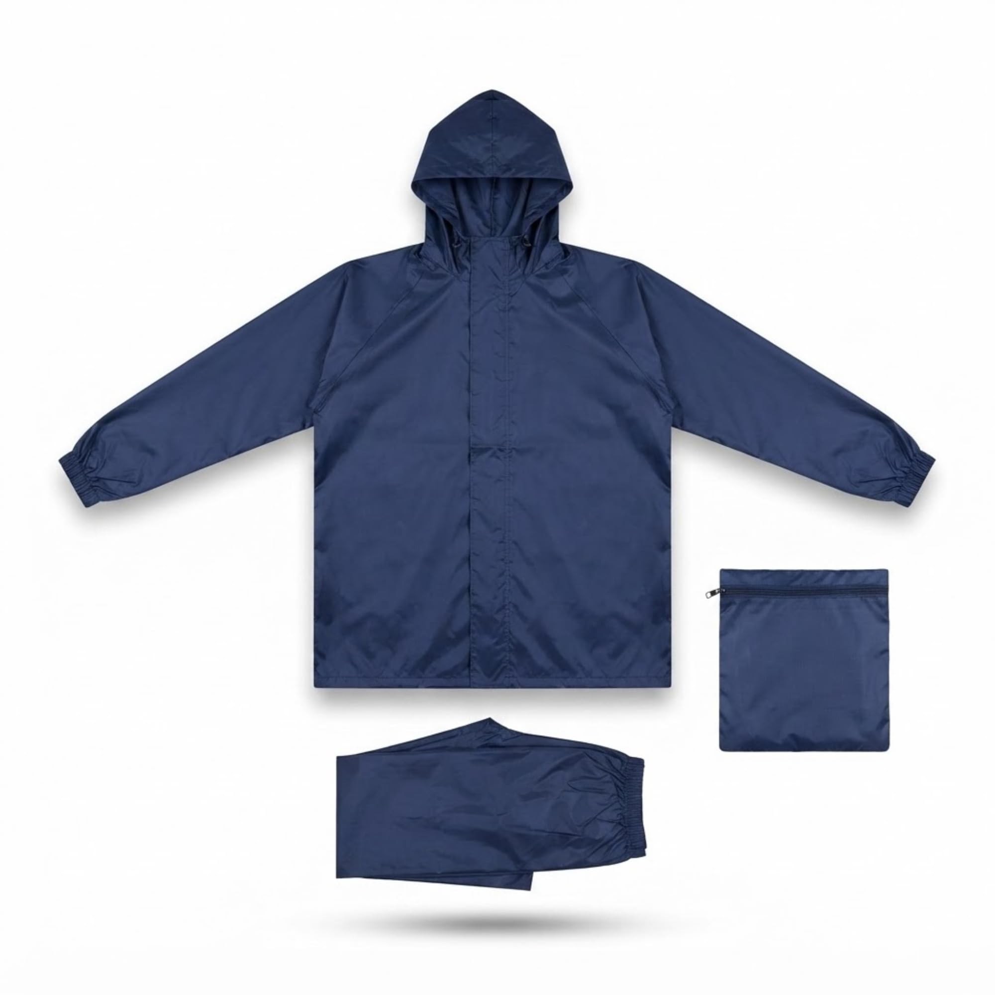 (3 years warranty Waterproof Rain Suit for Men & Women with Hood, Reusable Full Body Raincoat Set with Jacket & Pant, Foldable Rain Wear for Bike Riding, Travel, Camping-image-40