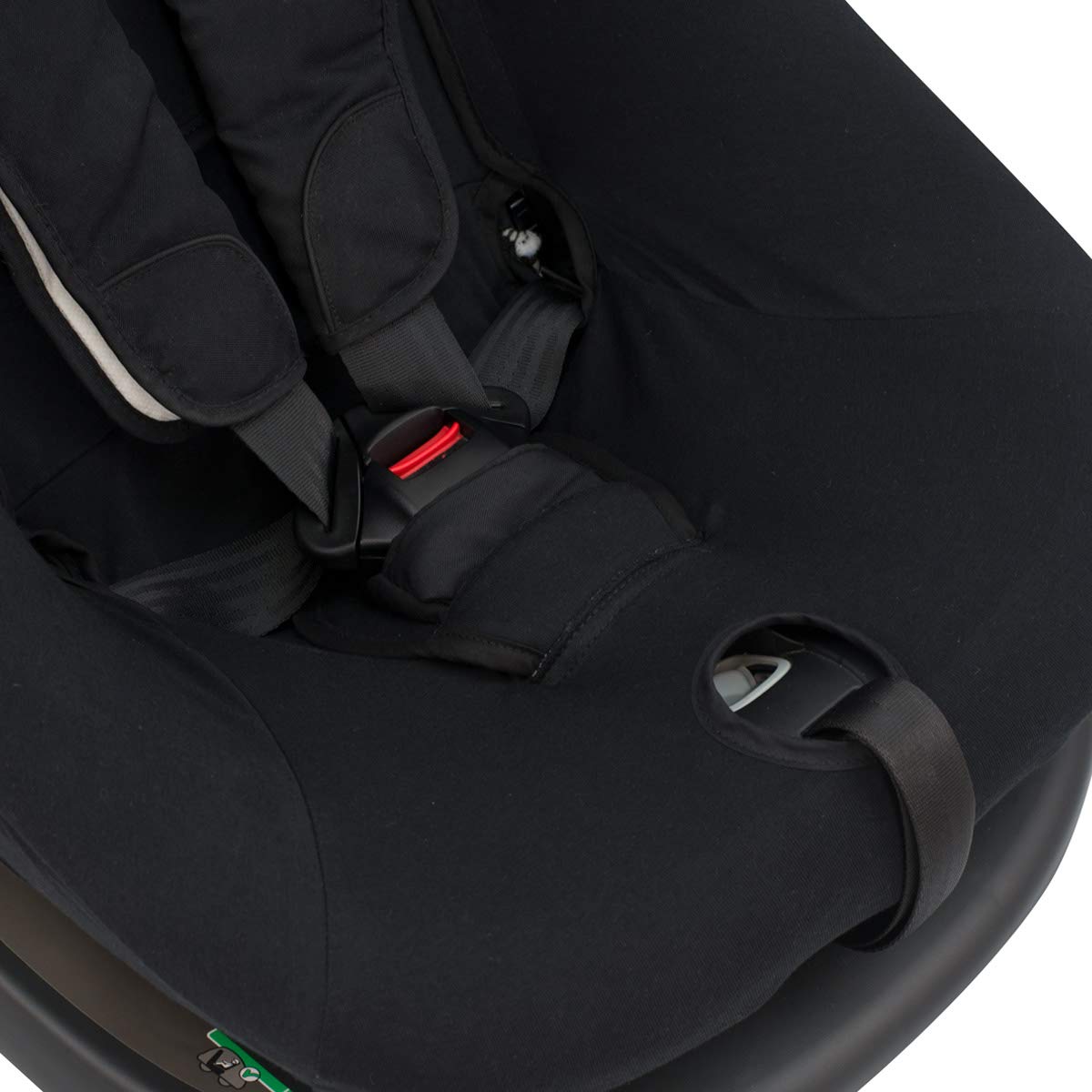 JYOKO KIDS Housse pour siège auto bébé en coton compatible avec Besafe iZi Modular X1 i-Size (Black Series)