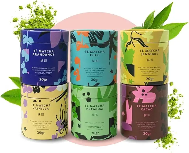 Pack Matchaflix: 6 Sabores Té Matcha Premium - Té Verde en Polvo