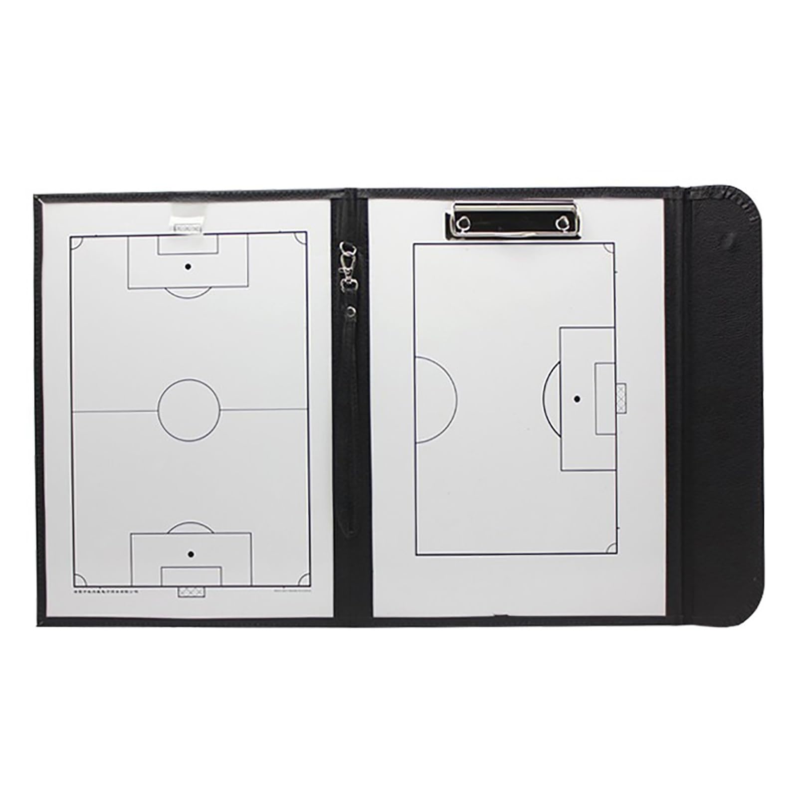 Taktikboard Fussball mit Abwischbarer Oberfläche, Wasserdichtes Trainermappe Fußball für Trainer, Faltbares Design, Leicht und Tragbar, Ideal für Training und Unterricht