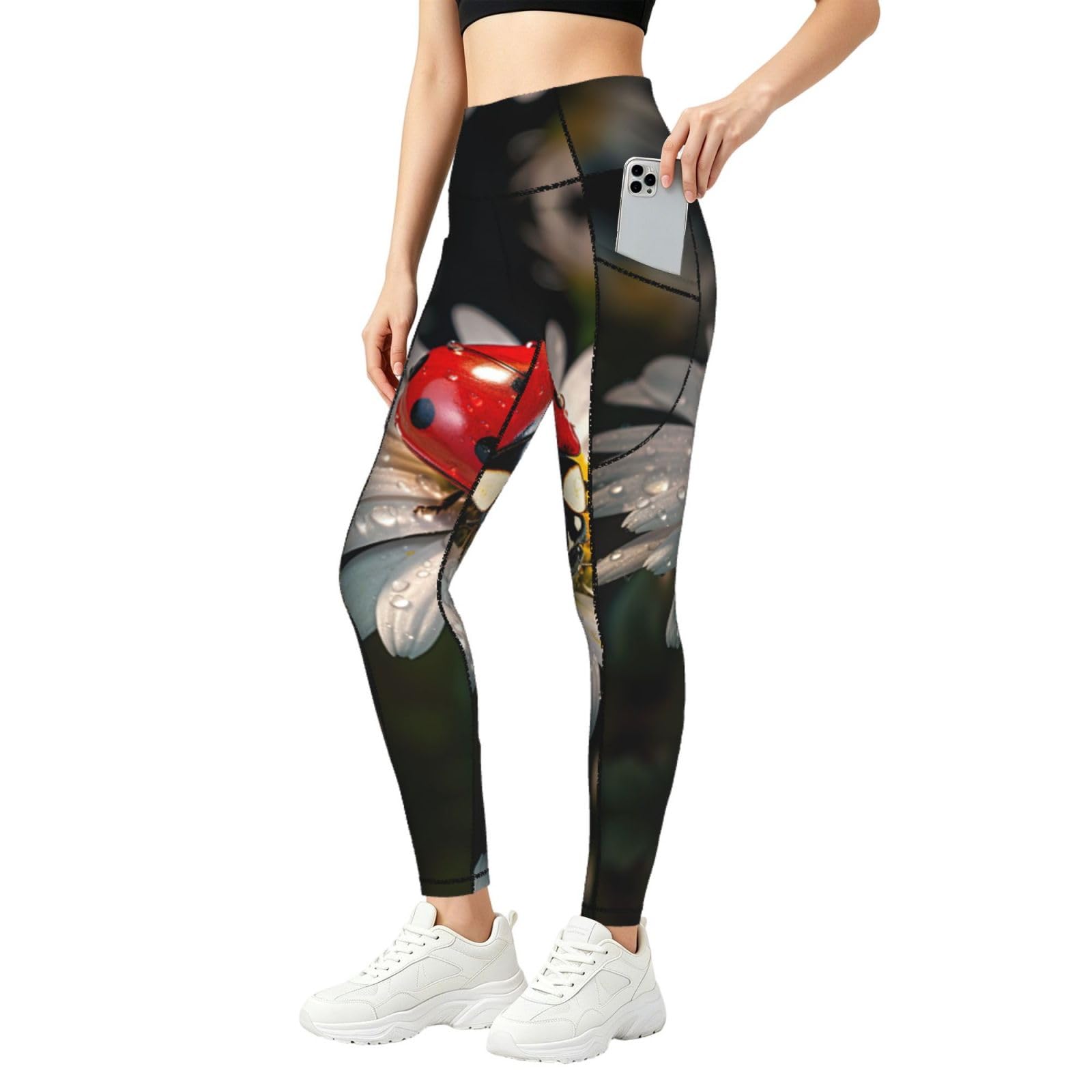 Leggings de moda sin transparencias mallas de compresión moldeadoras 8