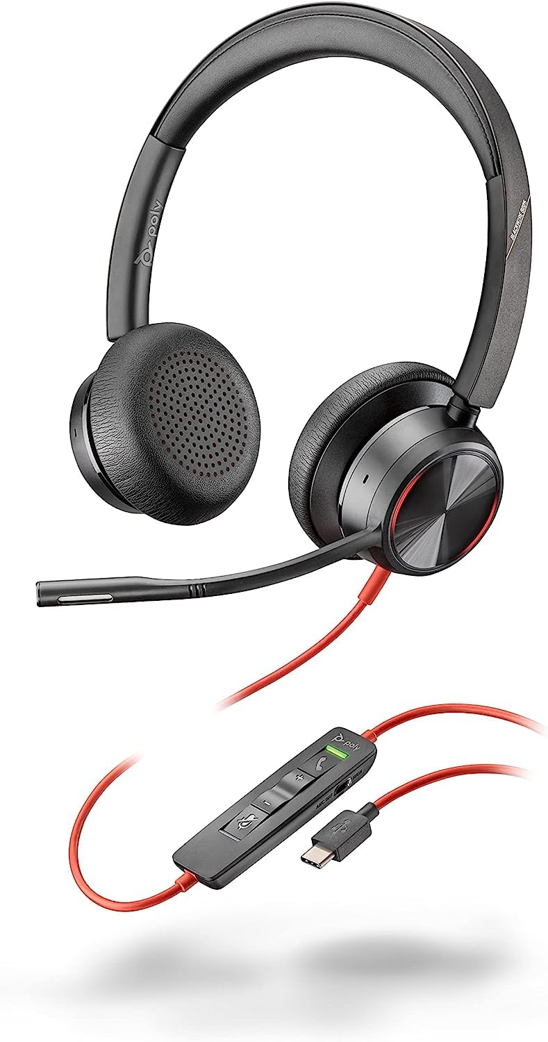 Amazon.com: Poly (Plantronics) Blackwire 8225 USB-C Active Noise