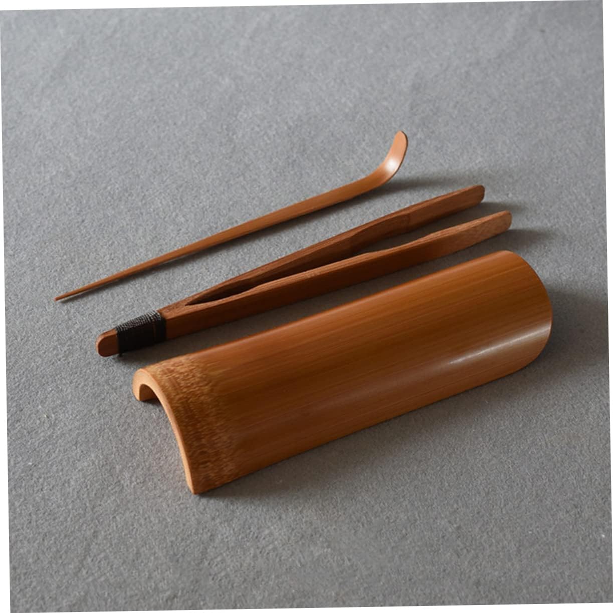 KICHOUSE 3pcs Tea Tool Set Elegant Tea Ceremony Accessories Scoop and Leaves Holder for Cultivating Taste and Serenity Your Kitchen