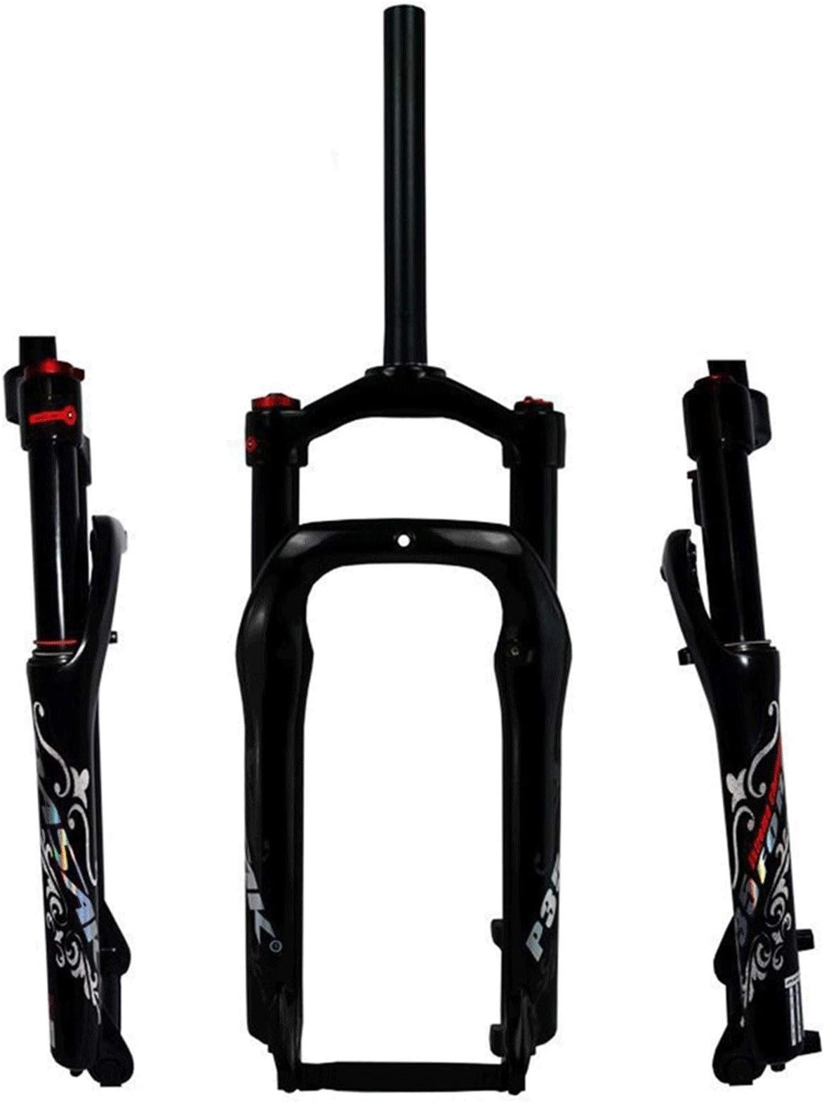 MZP Snow Bike Front Fork 20 Inch Air Fork for 4.0" Fat Tire Bicycle Accessories Disc Brake QR 9mm Travel 120mm 1800g