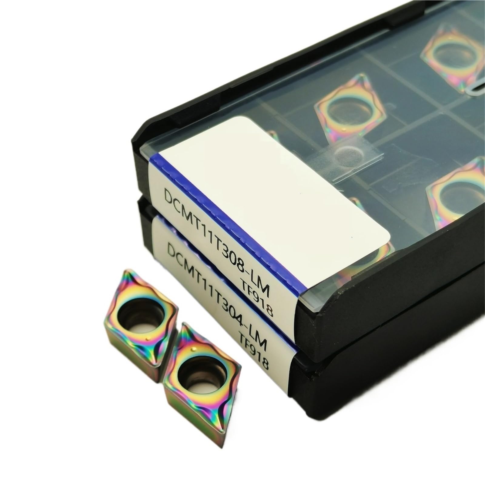 Herramienta De Carburo DCMT(100PCS DCMT11T304-LM TF918)