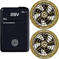 Amazon | 長信ジャパン 2025 モデル GB-POWER 28V ファン