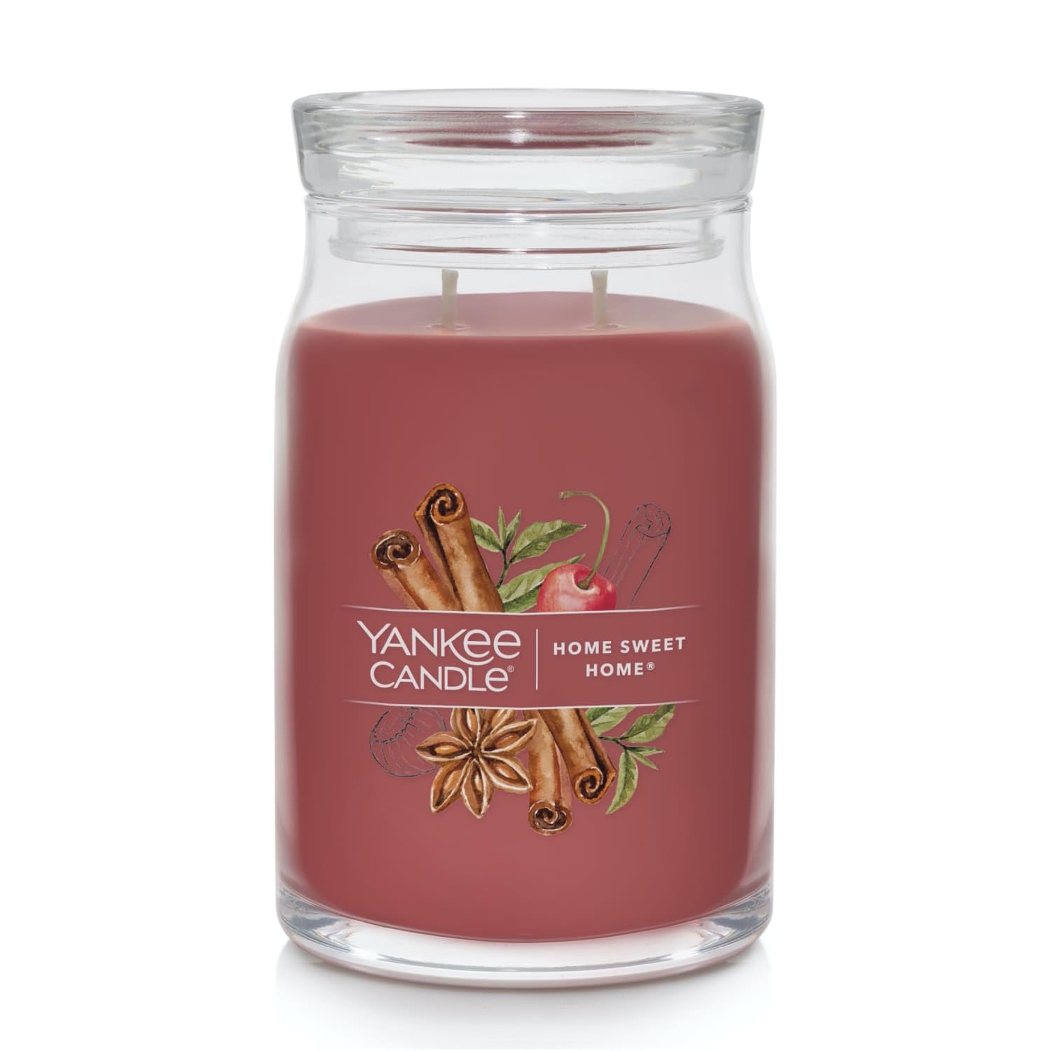 Yankee Candle Home Sweet Home Signature Duftkerze im Glas, groß