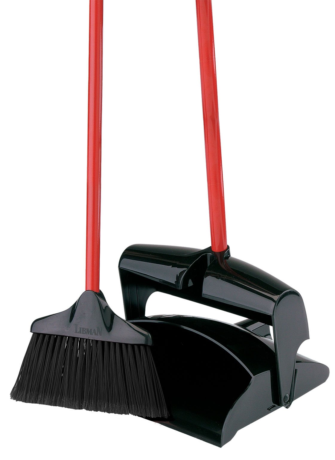 Libman917 Lobby Broom and Dust Pan (Closed Lid)