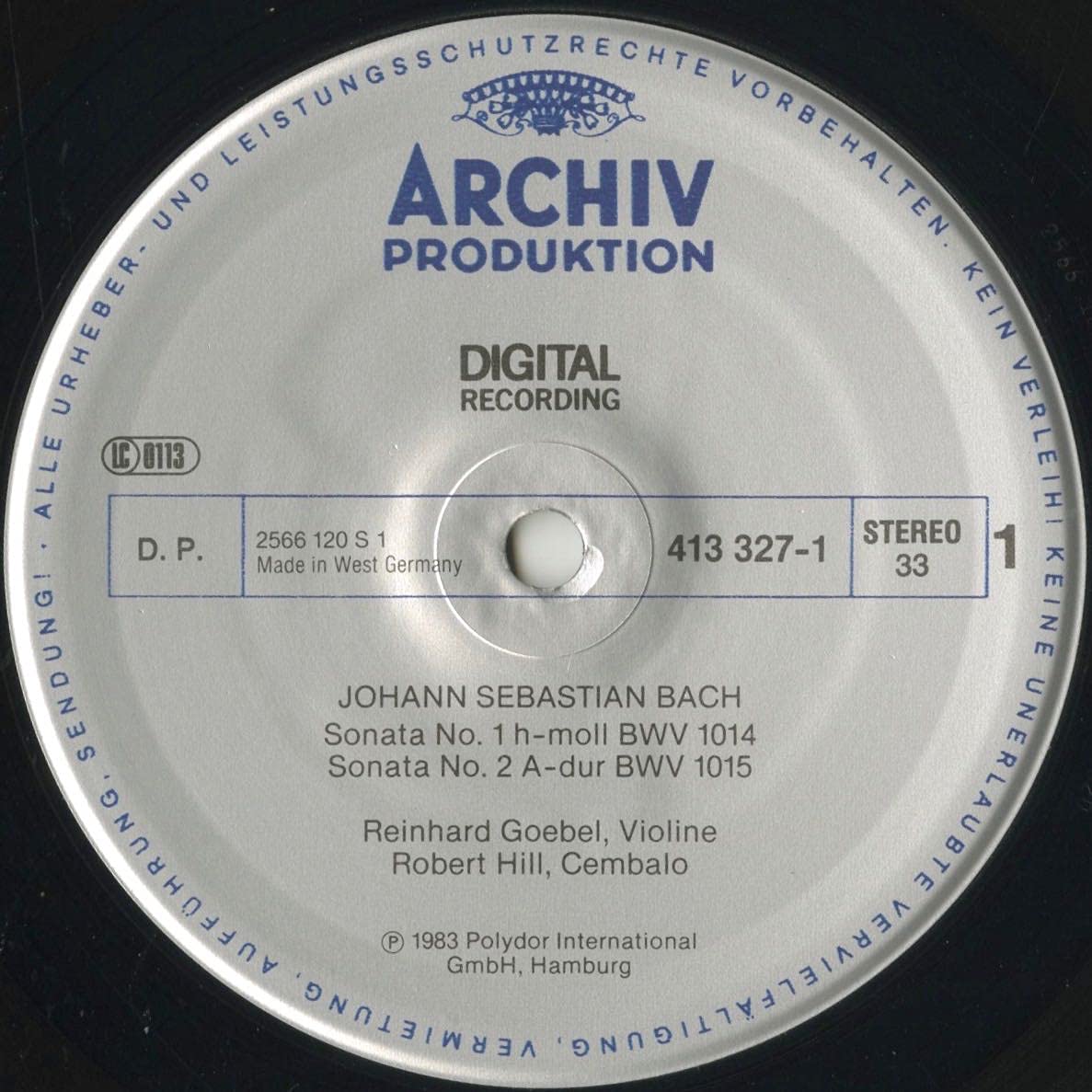 J.S.Bach, 巴赫, Musica Antiqua Köln, 科隆古樂團, Reinhard Goebel