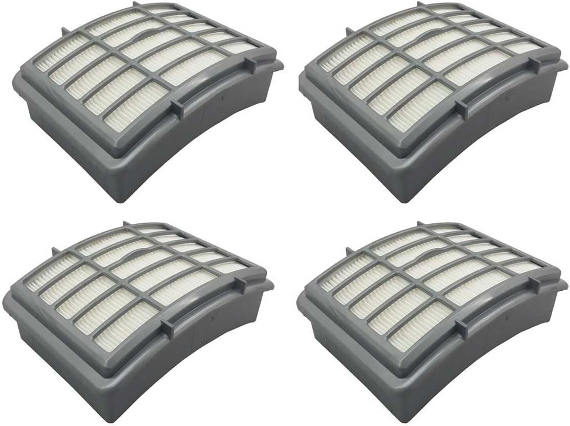 4 Pack Replacement XHF350 HEPA Post Filter for Shark Navigator Lift-Away NV350 NV350A NV350E NV350Q NV350T NV350W NV350WC NV350WM NV351 NV352 NV355 NV356 NV357 NV360K NV370 UV440 UV540 Models