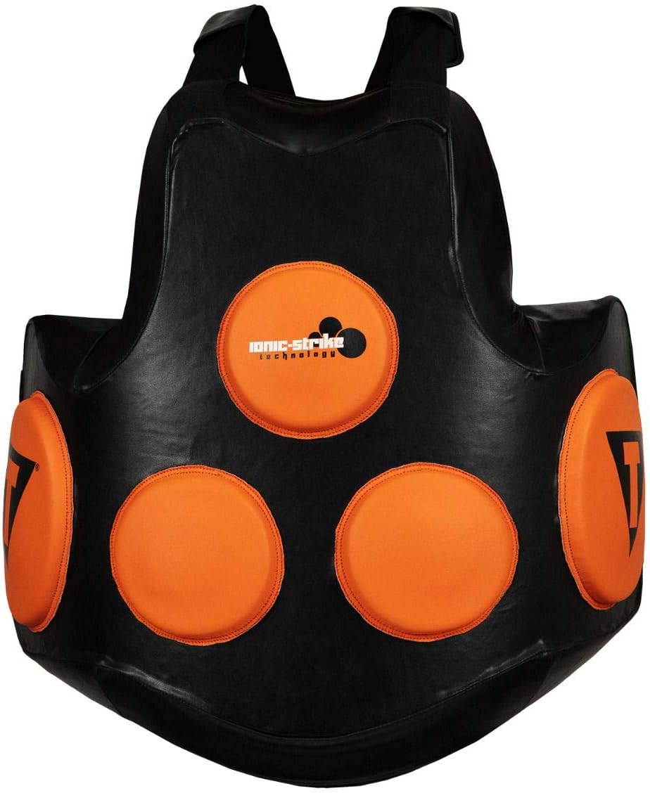 Title Boxing Ionic Strike Body Protector, Black/Orange : Sports & Outdoors