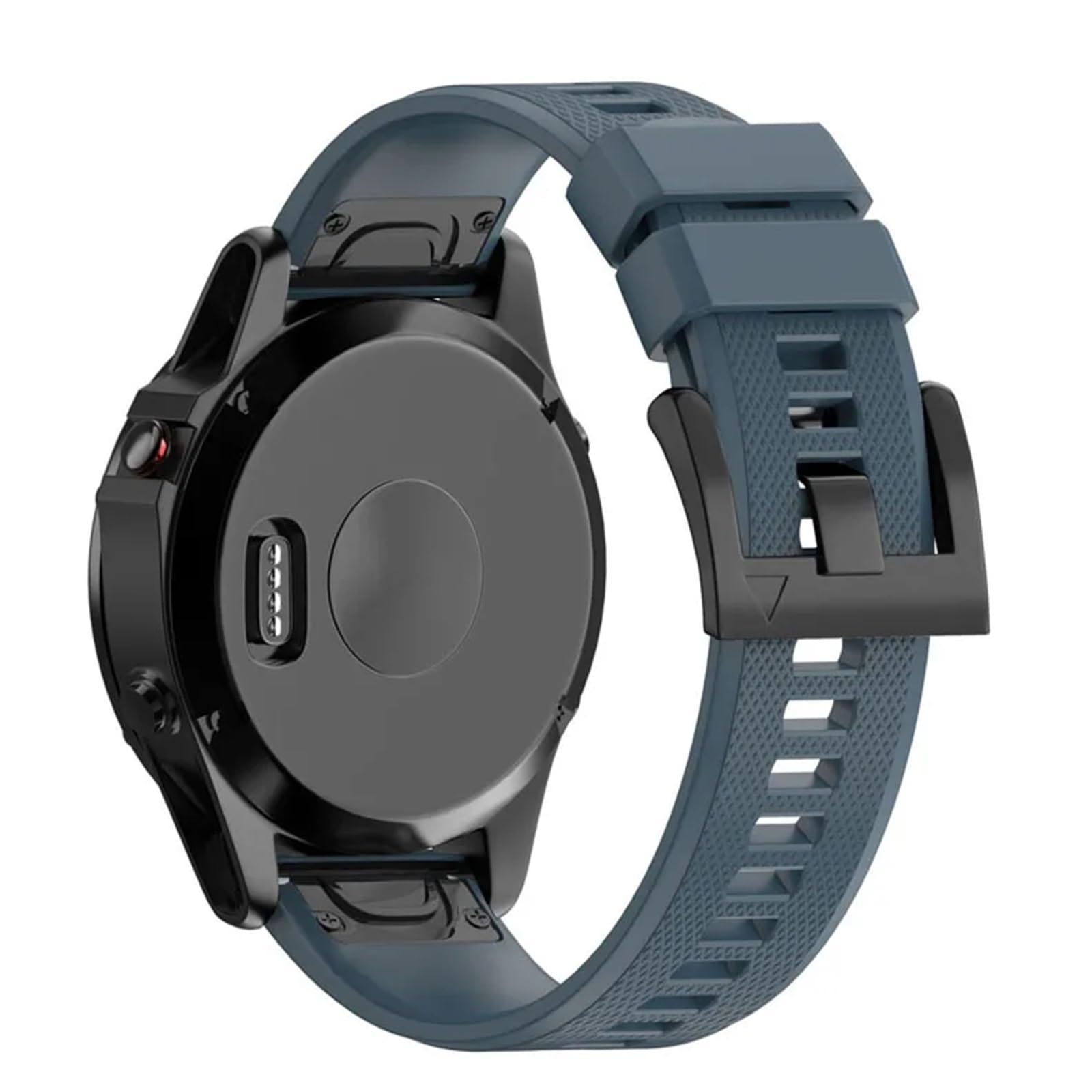 Bracelet silicone Garmin Fenix 7 libération rapide bleu - 7