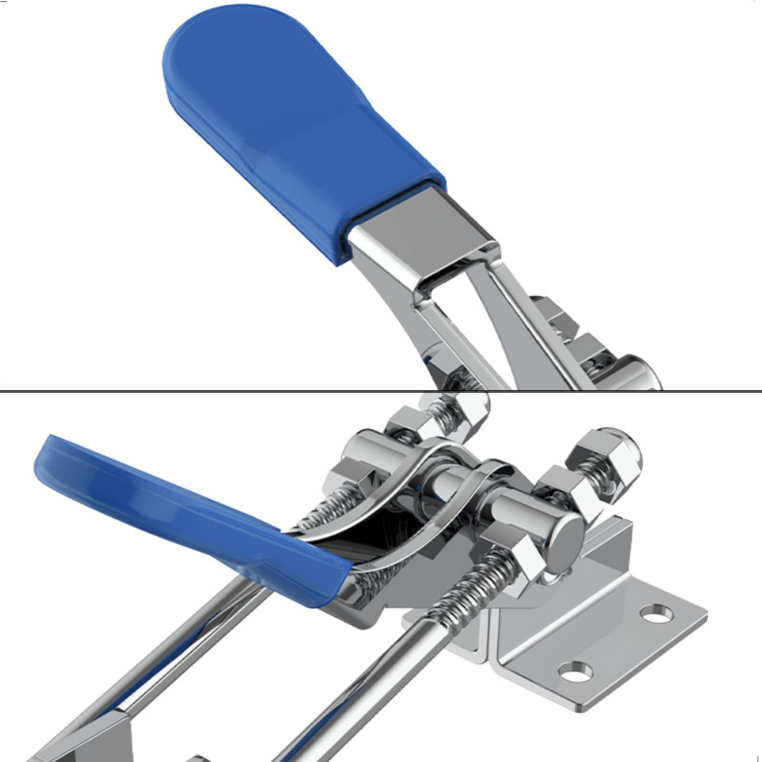 Toggle Lever Tensioner, Quick Release Horizontal Toggle Clamp, Horizontal Tensioner, 2 Pieces, Holding Force - Image 3