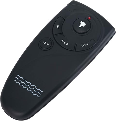 Miniatura 3 de Nuevo UC7083T negro reemplazado control remoto apto para Hampton Bay UC7083T Harbor-Breeze ventilador de techo inalámbrico luz individual incluye