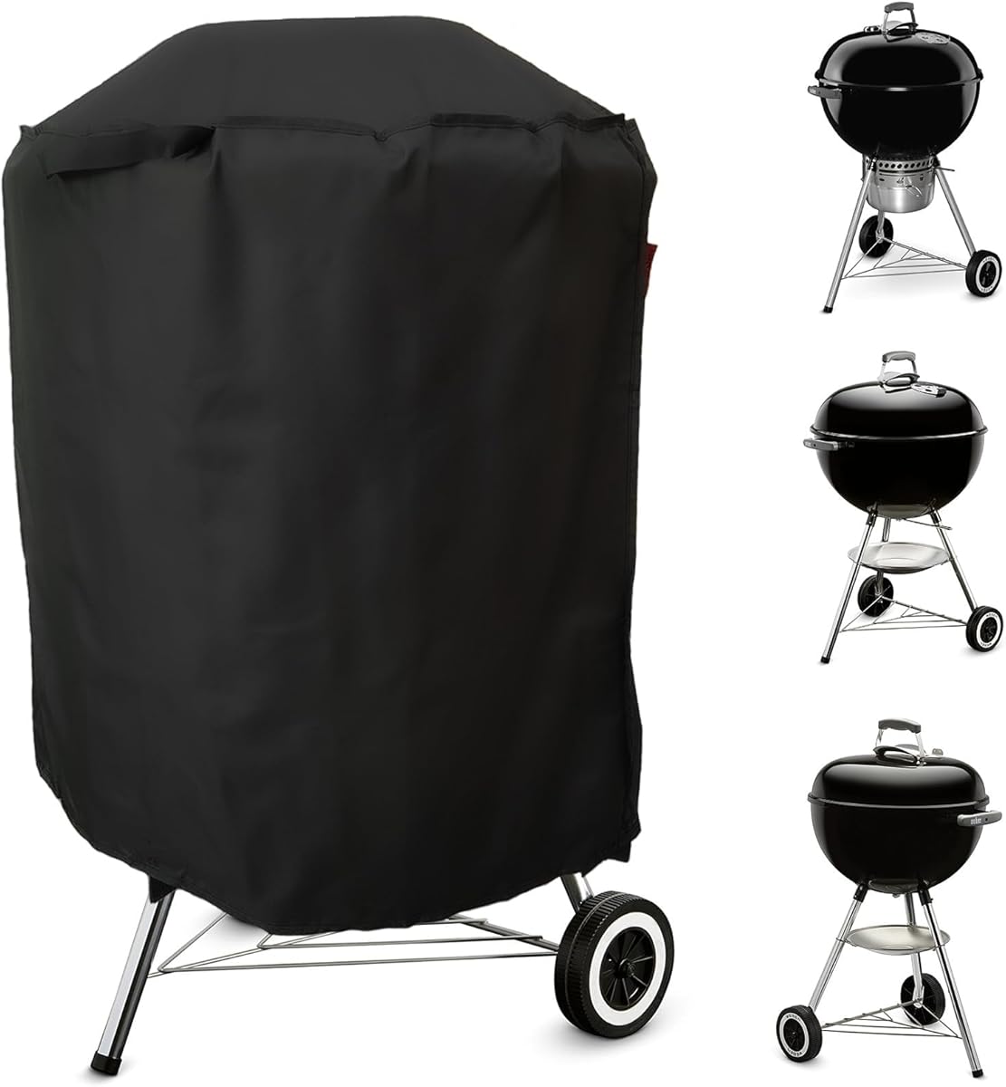 Cover Geny Premium Grill Cover Fits Weber 22" Jumbo Joe,22" Original &amp; Premium Kettle Charcoal Grill,Weber/Joyfair/Megamaster/Papapacks/GRILIFE/Green Party 18" Kettle Charcoal Grill