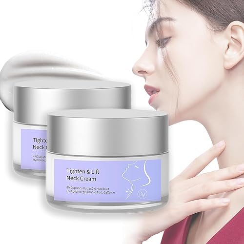 Crema reafirmante para el cuello de 1.7 onzas líquidas Crema reafirmante para el cuello y la elevación del cuello, crema hidratante para líneas