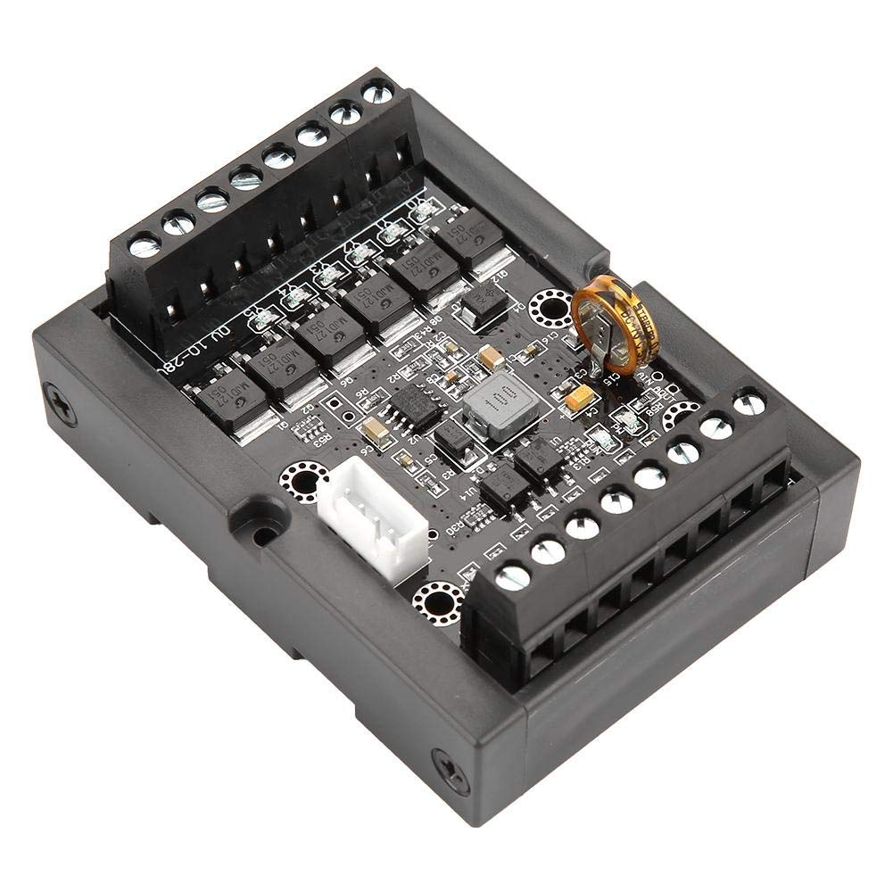 Tarjeta de control industrial PLC FX1N-14MT El módulo de retardo de relé programable con Shell puede realizar miles de funciones, 10-28VDC