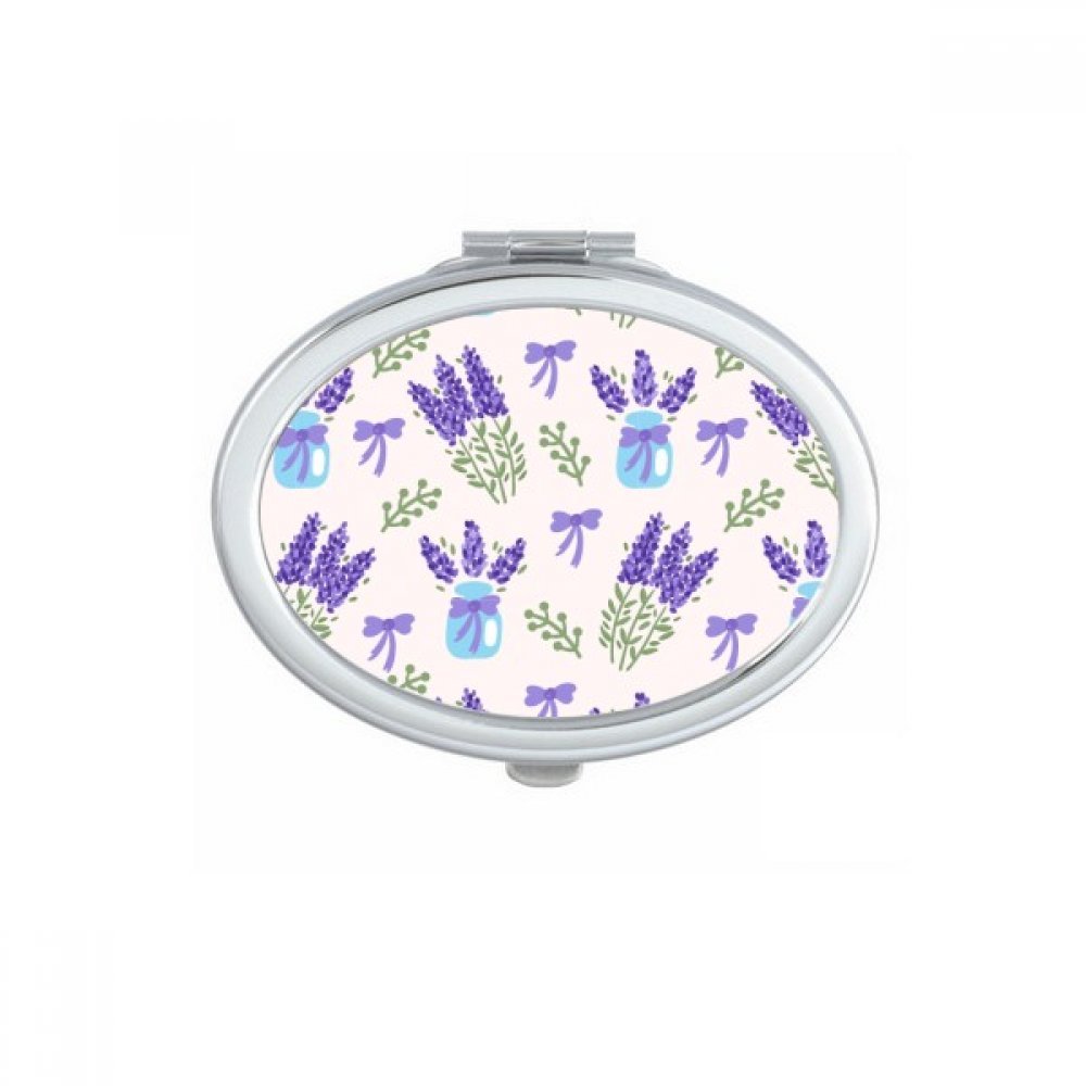 Miroir compact lavande de poche idéal pour vos retouches beauté en voyage