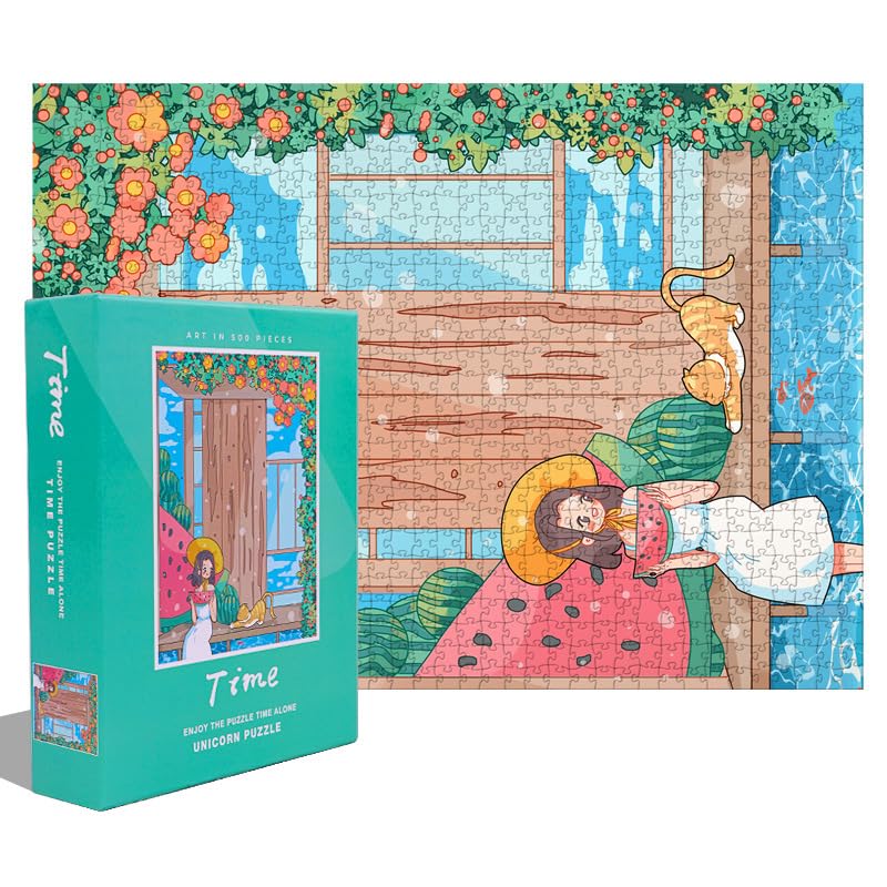 Amazon | 500ピース イラストジグソーパズル 大人向け ストレス解消