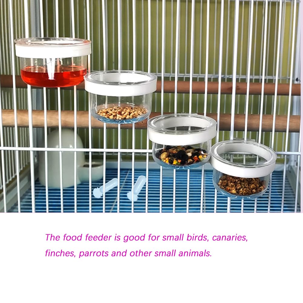 Paquete De 10 Tazas De Alimentación AMZSYLV Para Aves De Corral Y