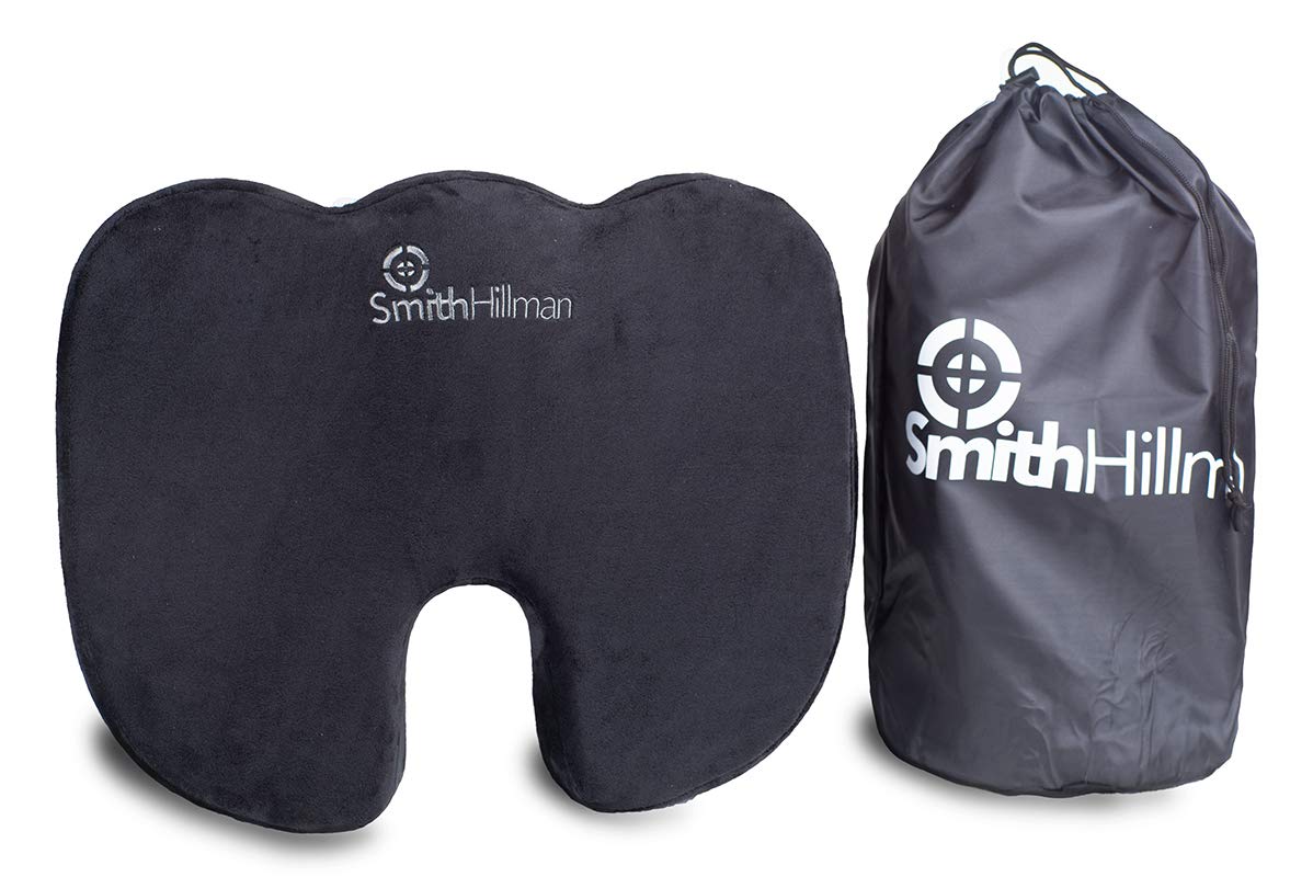 Coussin orthopédique en mousse à mémoire de forme pour la prostate, coussin d'assise orthopédique pour douleurs au coccyx, sciatique et hanche, dans votre siège auto, chaise de bureau et fauteuil