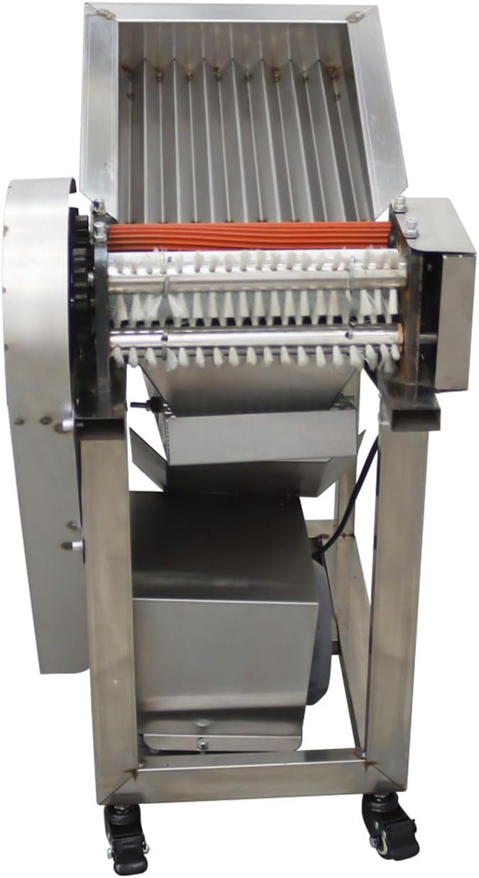 Commercial Pea Peeling Machine,Stainless Steel Pea Peeling Machine 551lbs/h,Adjustable Bean Sheller,Electric Bean Sheller,220V 550W