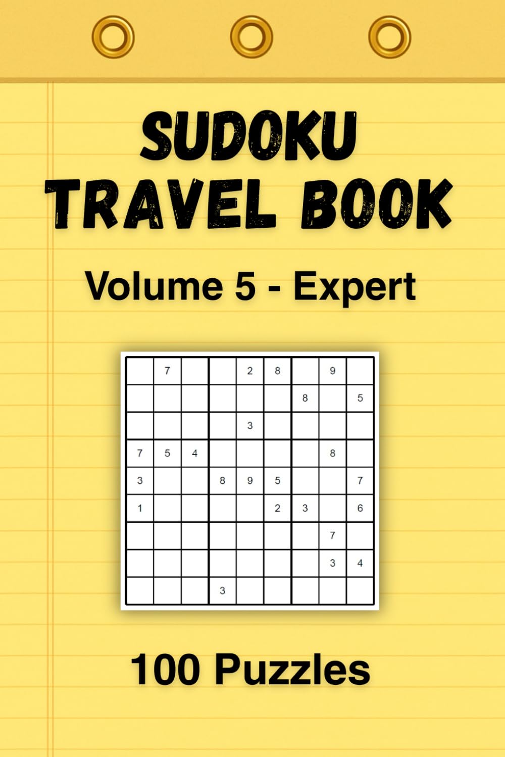 Sudoku Travel Book: Volume 5 - Expert