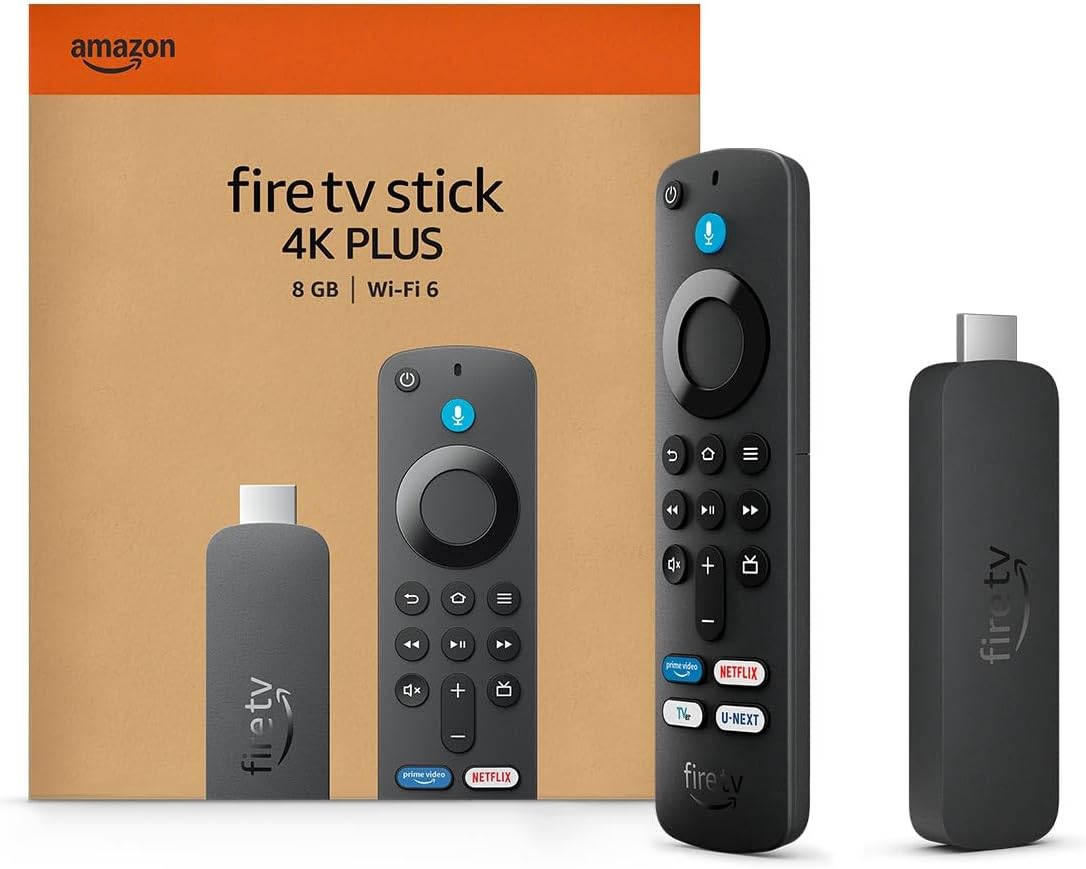 Fire TV Stick 4K Plus | 映画館のような4K体験 | ストリーミングメディアプレイヤー