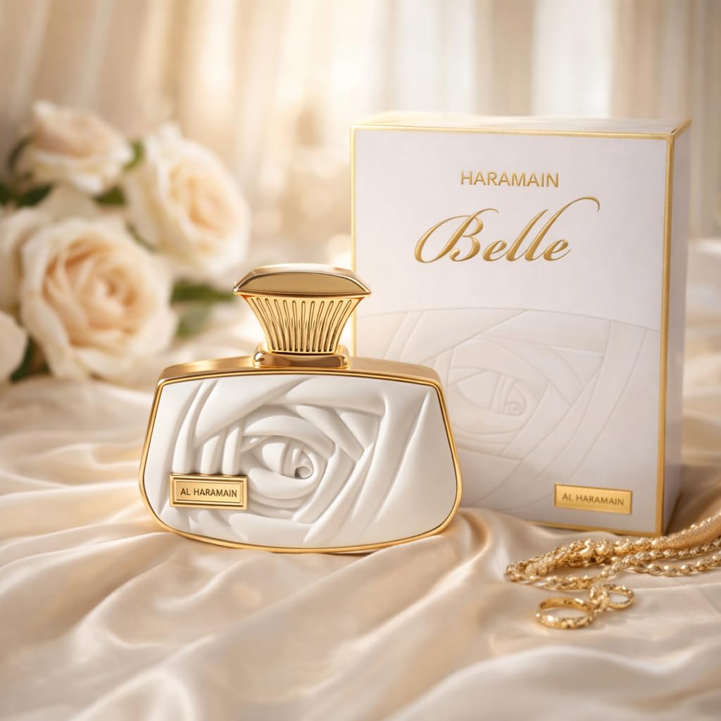 Amazon.com : Al Haramain Belle - Arabian Perfume for Women - Long
