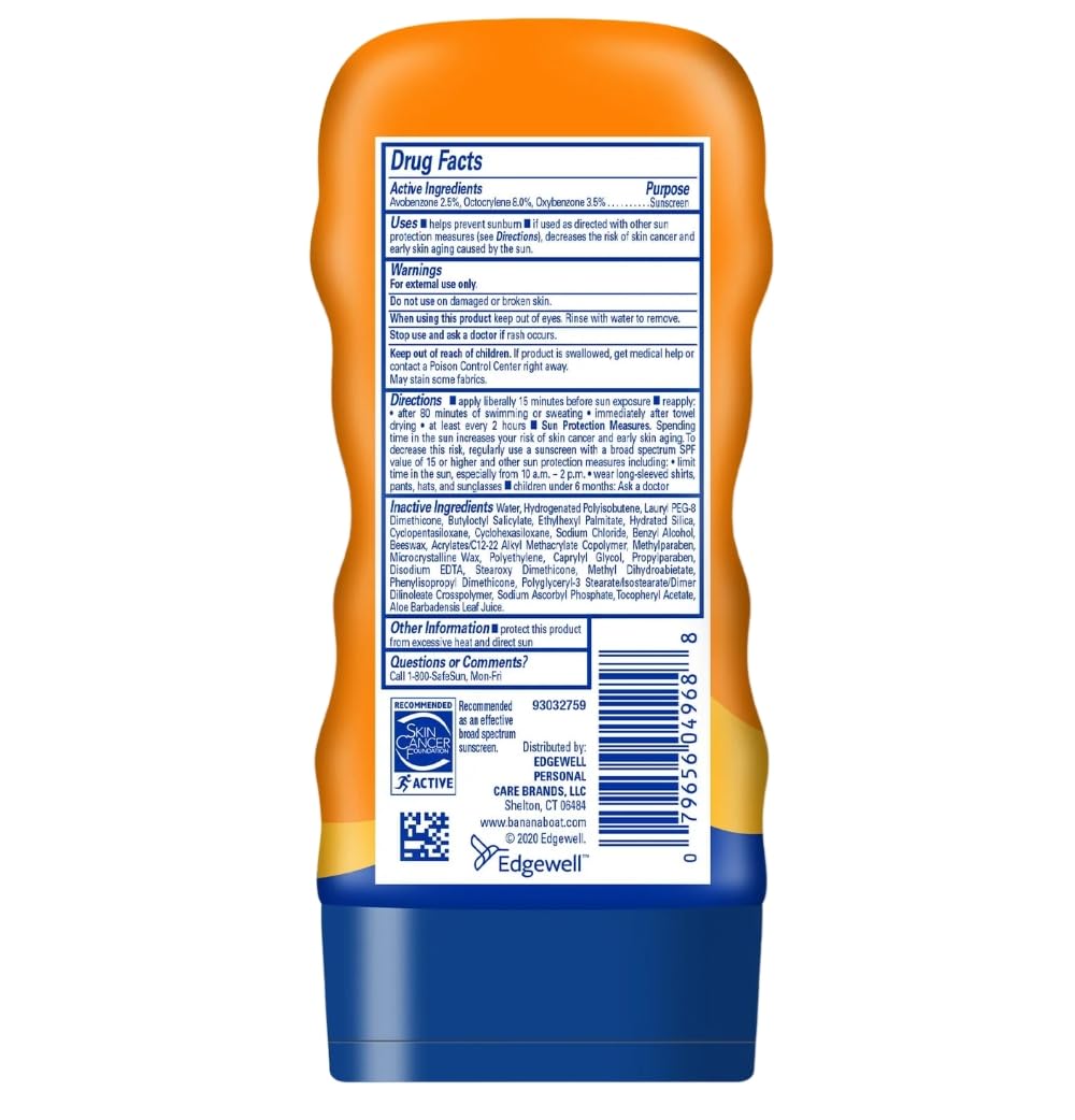 Banana Boat Sunblock LOTN 100SPF 4OZ