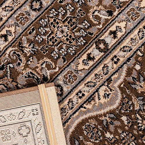Orientteppich Vimoda im Wohnzimmer Stil mit Ornament Bordüre