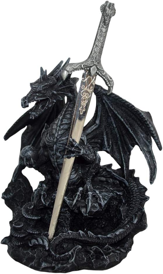 Nemesis Now Oath of the Dragon 19cm, Black