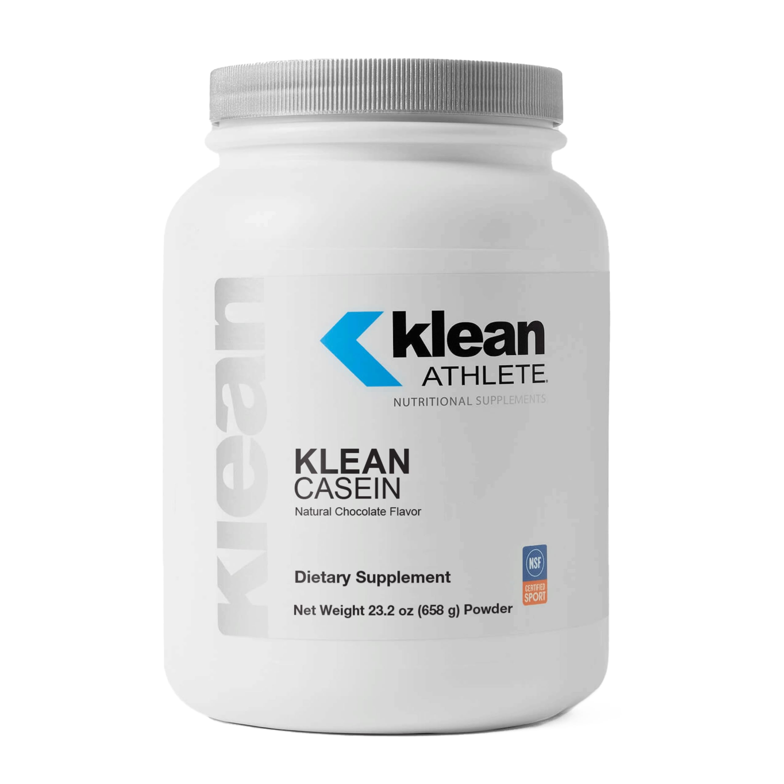 Klean Athlete | Klean Casein Protein | Designed to Help with Recovery and Reduce Muscle Breakdown.* | NSF Certified for Sport | 23.2 Ounces | Natural Chocolate Flavor