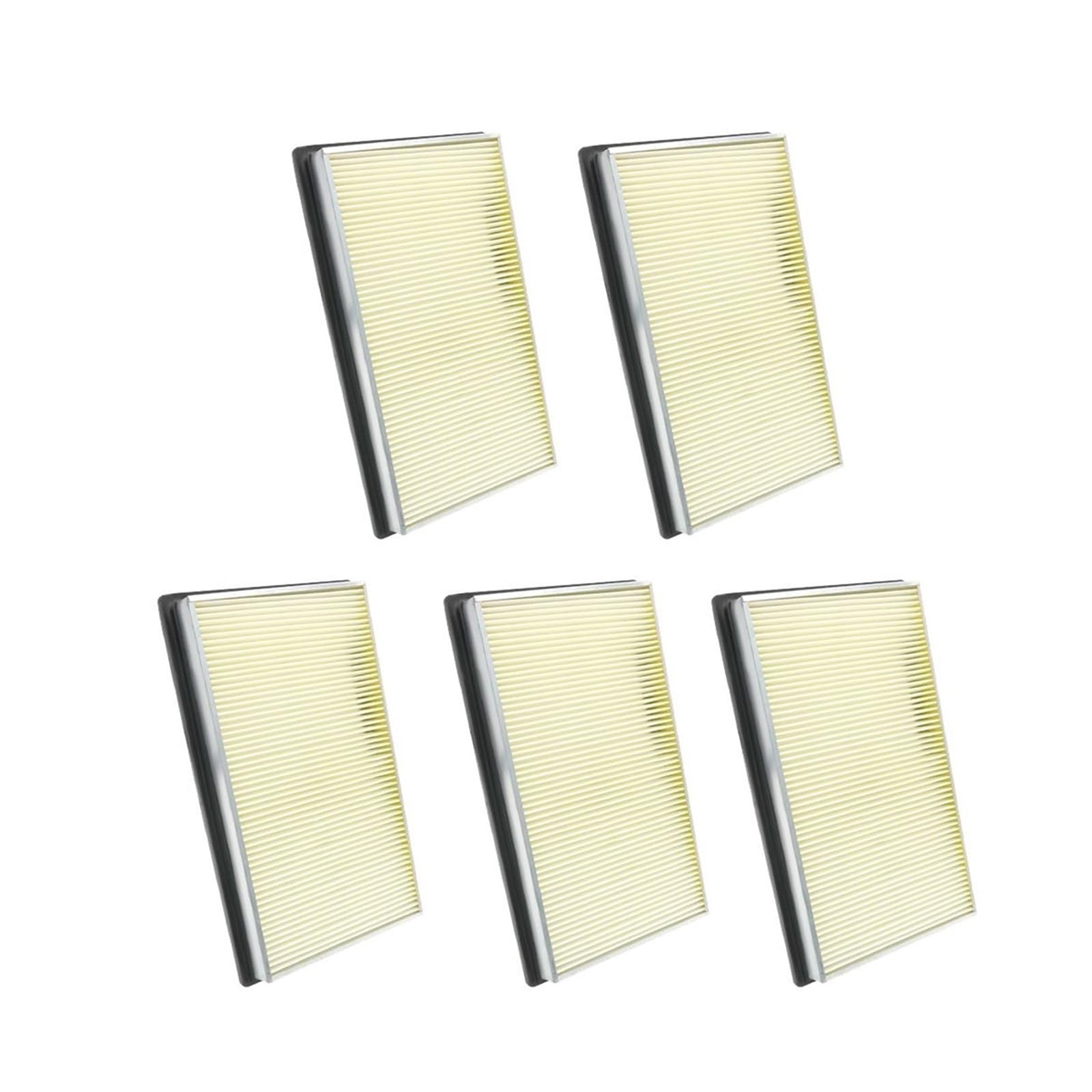 Filtr powietrza kabinowego 1 szt. 2 Air Creator filtr silnika pasuje do Infiniti JX35 2013 CA4309 25043775 2509216 Filtr wewnętrzny z węglem aktywnym(5pcs)