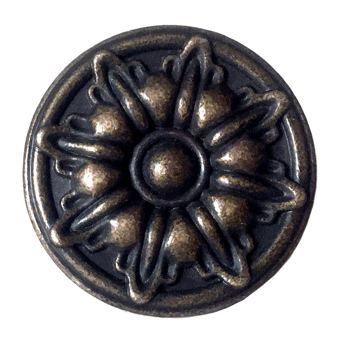 Bouton de tiroir en bronze antique rustique style vintage pour meuble et cuisine